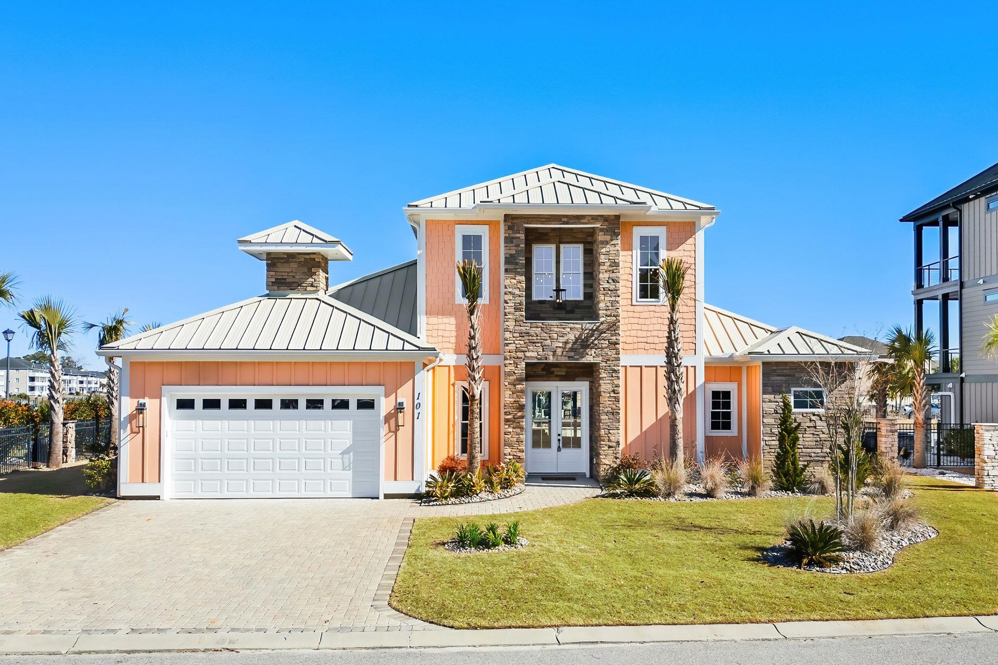 101 Serenity Point Dr. - custom waterfront home at Serenity Point, Little River SC